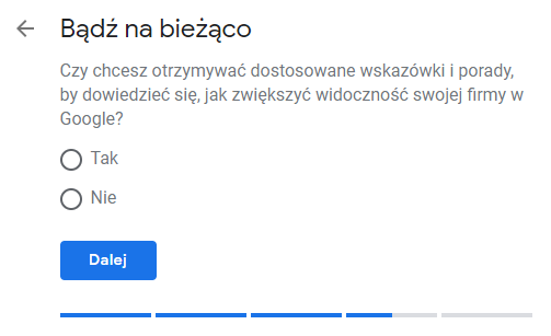 formularz bądź na bieżąco